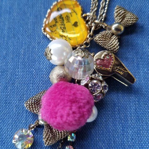 Betsey J VARSITY CRUSH "I ♥ the Quarterback" Varsity Crush Collection Necklace - Picture 6 of 14